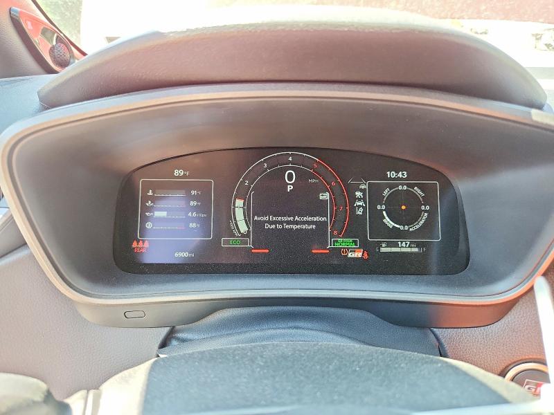 2025 Toyota VIN JTNABAAE9SA021274 COPART salvage auction — FRONT END, Md - Cert Of Salvage > 75% Damage, sold $17,400 on 2026-07-28 (photo 9)
