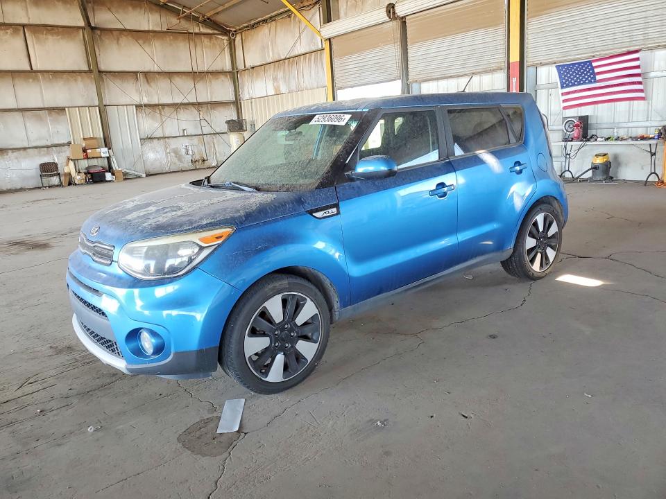 2018 Kia Soul VIN KNDJP3A56J7588104 COPART salvage auction — MINOR DENT/SCRATCHES, Az - Certificate Of Title, sold $1,650 on 2026-07-06 (photo 1)