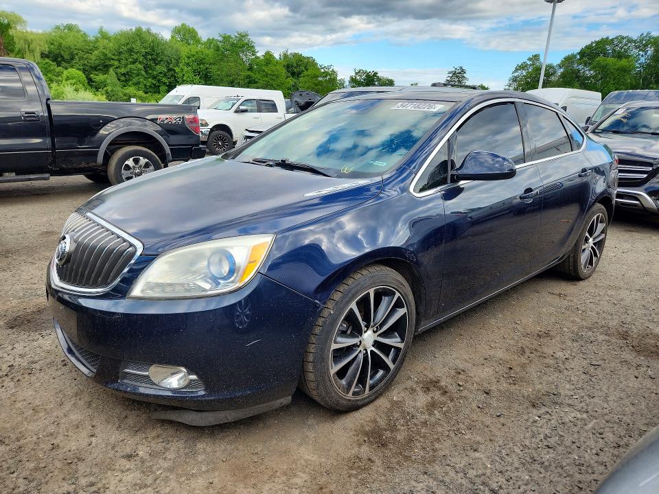 2016 Buick Verano VIN 1G4PW5SK4G4181756 COPART salvage auction — REAR END, Ct - Certificate Of Title, sold $2,250 on 2026-07-09 (photo 1)