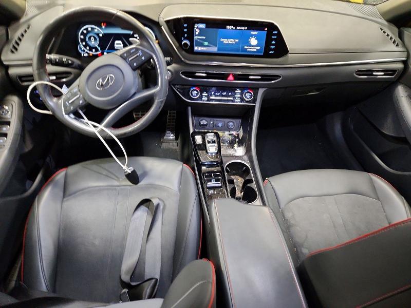 2021 Hyundai Sonata VIN 5NPEJ4J24MH113341 COPART salvage auction — FRONT END, MD - CERT OF SALVAGE > 75% DAMAGE, sold $2,350 on 2026-07-28 (photo 8)