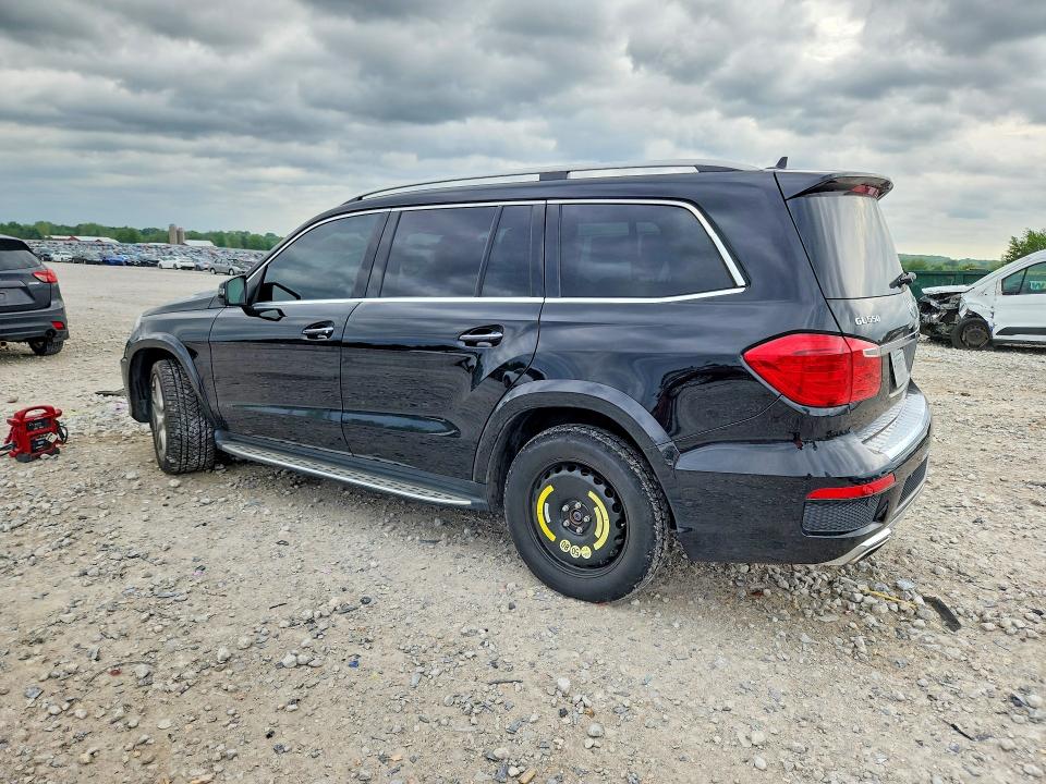 2014 Mercedes-benz Gl-klasse VIN 4JGDF7DE0EA315344 COPART salvage auction — FRONT END, Mi - Certificate Of Title, sold $1,750 on 2026-07-02 (photo 2)