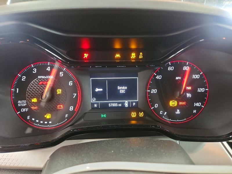 2024 Chevrolet Trax VIN KL77LGE21RC044610 COPART salvage auction — FRONT END, Il - Salvage Certificate, sold $4,250 on 2026-07-06 (photo 9)