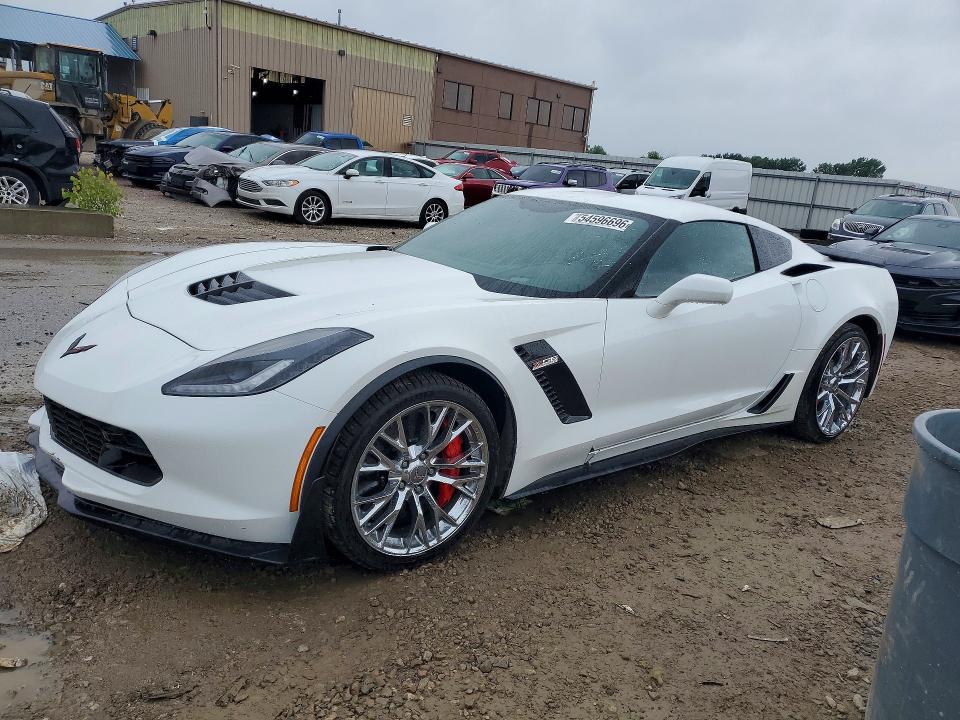2016 Chevrolet Corvette VIN 1G1YU2D65G5604506 COPART salvage auction — VANDALISM, Mi - Certificate Of Title, sold $31,000 on 2026-07-21 (photo 1)