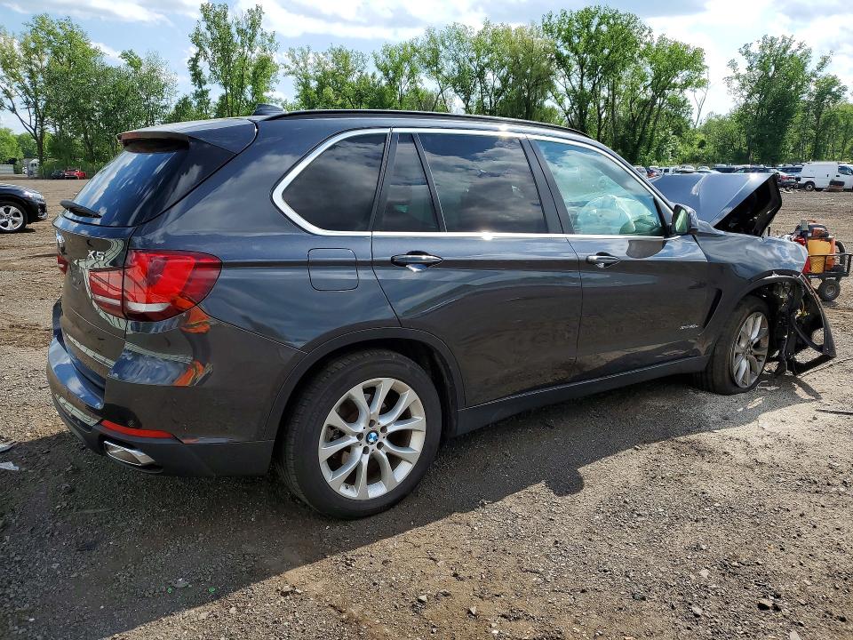 2016 BMW X5 VIN 5UXKT0C53G0S76110 COPART salvage auction — FRONT END, CT - CERT OF TITLE-SALVAGE, sold $1,300 on 2026-07-02 (photo 3)