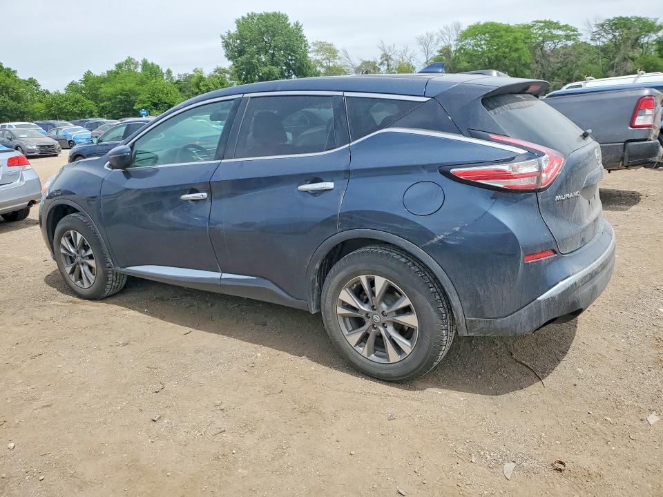 2017 Nissan Murano VIN 5N1AZ2MH0HN194867 COPART salvage auction — FRONT END, Ia - Cert Of Title-Salvage Title, sold $2,050 on 2026-07-03 (photo 2)