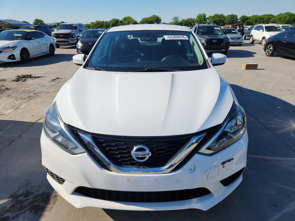 2017 Nissan Sentra VIN 3N1AB7AP1HY275500 COPART salvage auction — FRONT END, TX - SALVAGE VEHICLE TITLE, sold $1,600 on 2026-08-25 (photo 5)