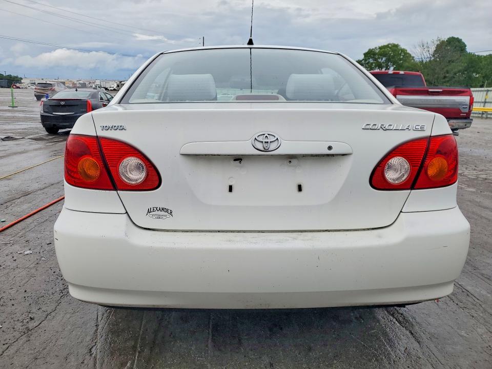 2004 Toyota Corolla VIN JTDBR32E942033081 COPART salvage auction — FRONT END, Tn - Salvage Certificate, sold $1,350 on 2026-07-20 (photo 6)