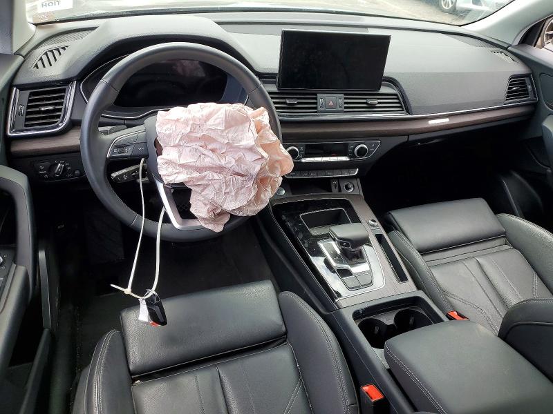 2024 Audi Q5 VIN WA1G2AFY7R2121423 COPART salvage auction — FRONT END, Ca - Salvage Certificate, sold $4,700 on 2026-07-24 (photo 8)