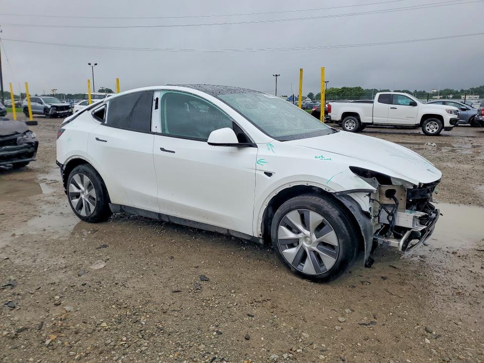 2023 Tesla Model y VIN 7SAYGDEE4PF791495 COPART salvage auction — FRONT END, In - Cert Of Title-Salvage Title, sold $10,900 on 2026-07-10 (photo 4)