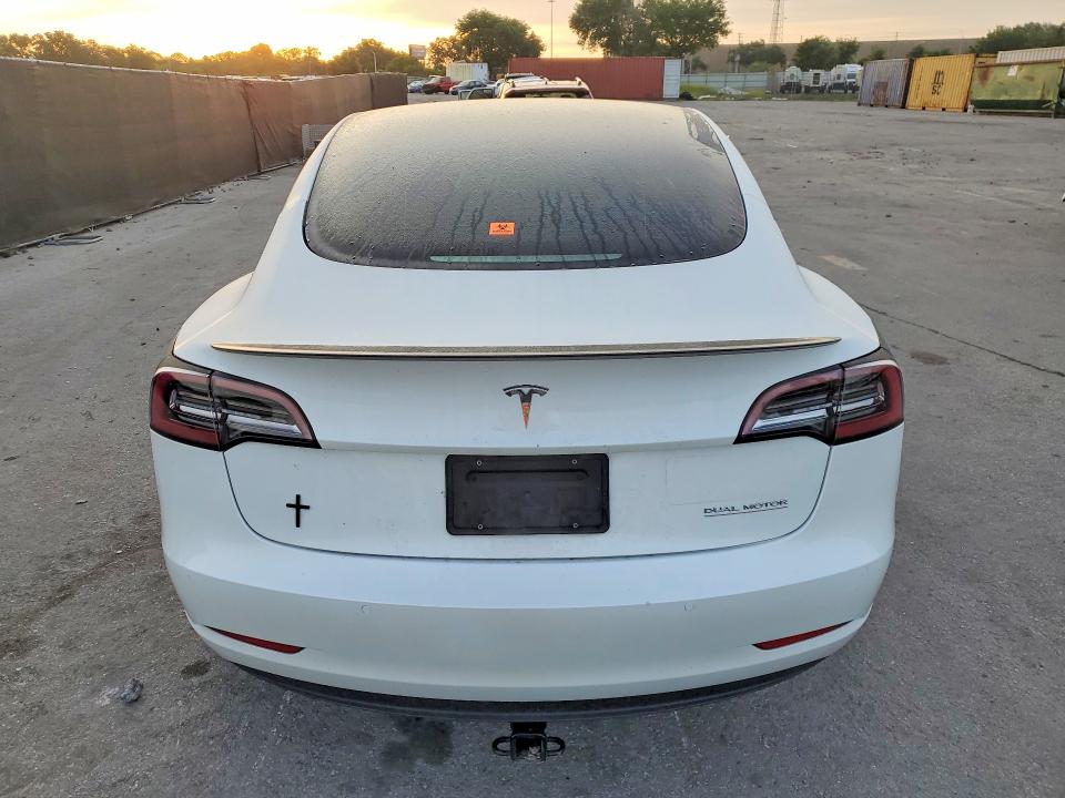 2021 Tesla Model 3 VIN 5YJ3E1EC6MF044809 COPART salvage auction — FRONT END, Fl - Certificate Of Destruction, sold $3,700 on 2026-07-23 (photo 6)