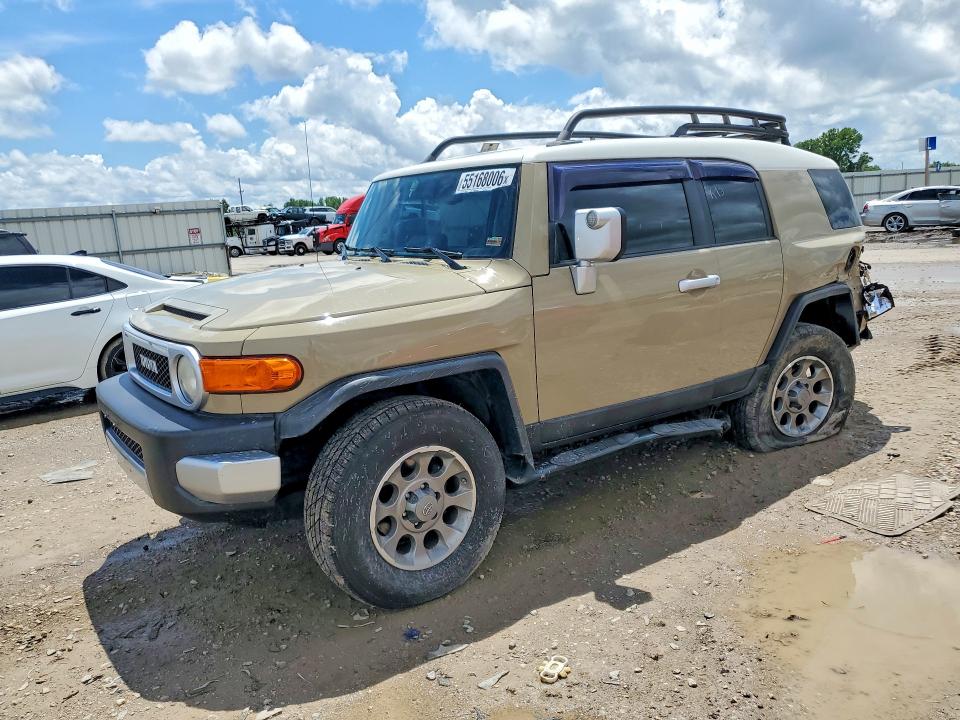 2013 Toyota Fj cruiser VIN JTEBU4BF6DK152618 COPART salvage auction — REAR END, Mo - Salvage Certificate Of Title, sold $10,800 on 2026-07-21 (photo 1)
