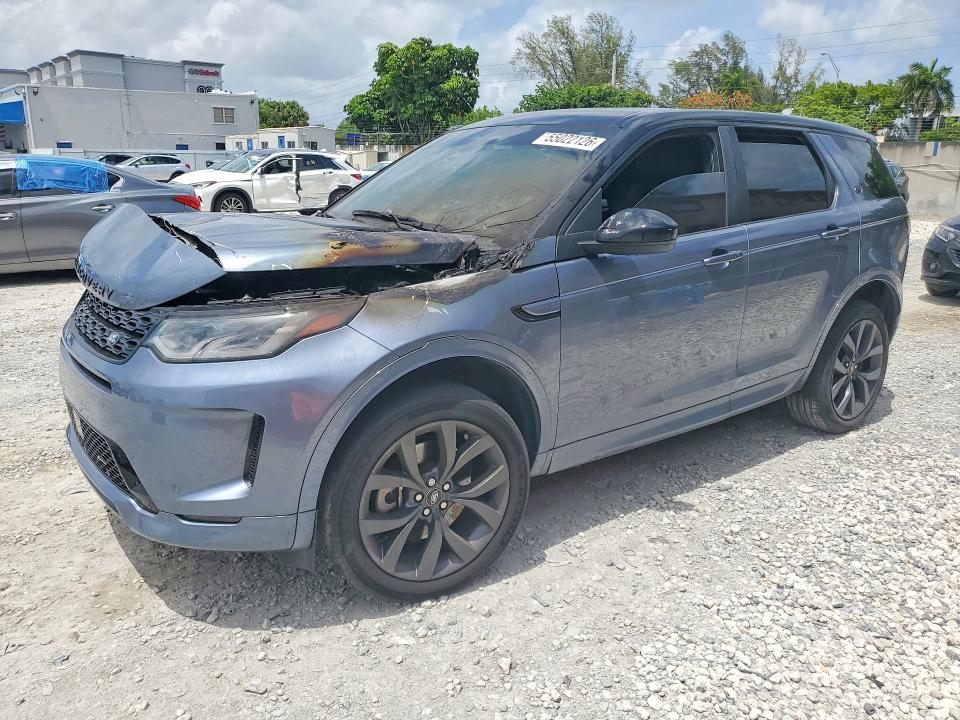 2022 Land rover Discovery sport VIN SALCL2FX7NH910623 COPART salvage auction — Burn Engine, FL - CERTIFICATE OF DESTRUCTION, sold $275 on 2026-07-28 (photo 1)