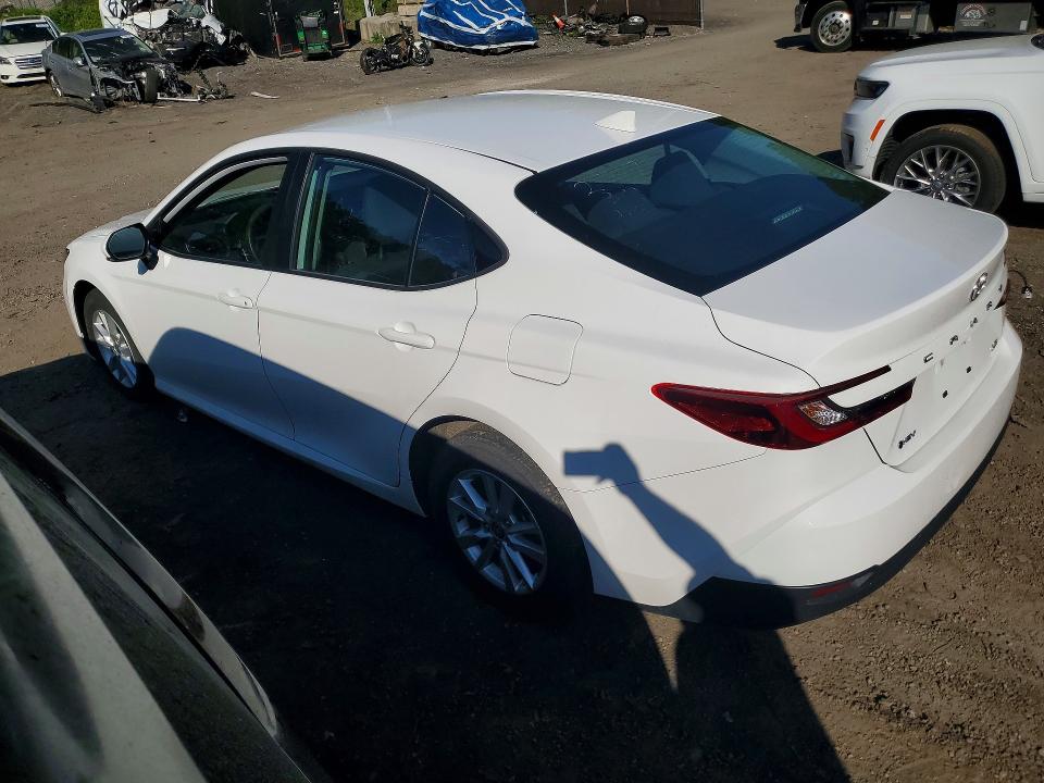 2025 Toyota Camry VIN 4T1DAACK0SU520983 COPART salvage auction — FRONT END, Tx - Salvage Vehicle Title, sold $15,600 on 2026-07-09 (photo 2)