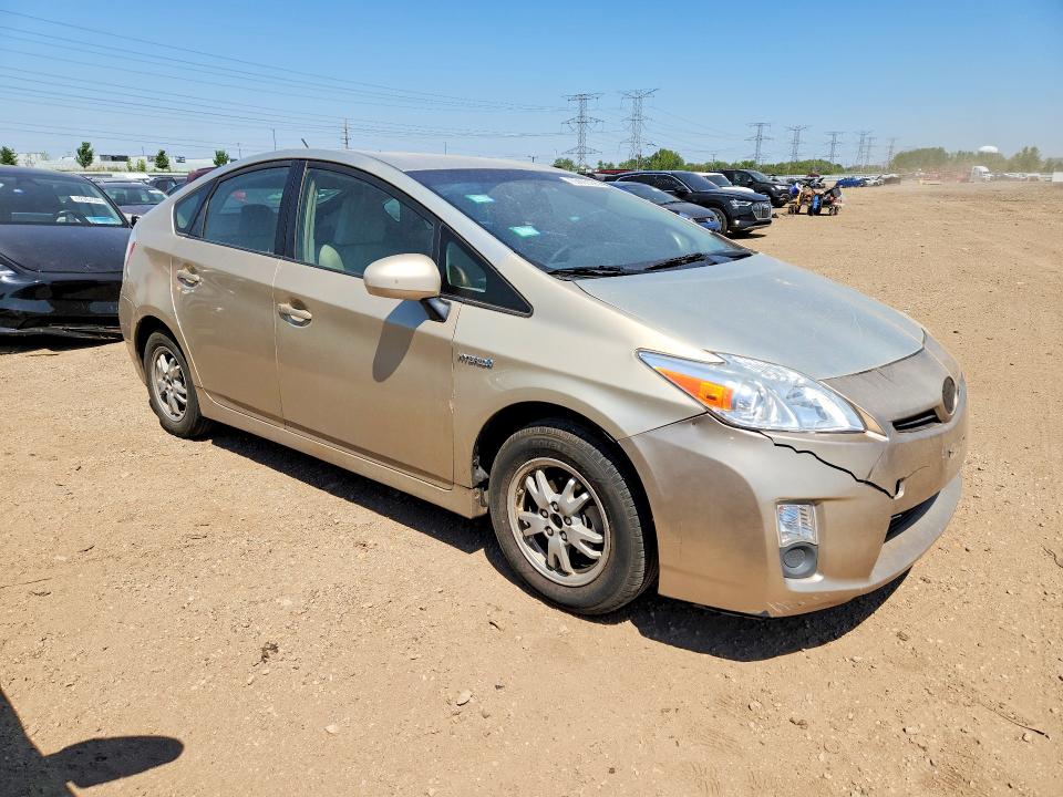 2010 Toyota Prius VIN JTDKN3DU0A0040847 COPART salvage auction — FRONT END, Mt - Certificate Of Title, sold $650 on 2026-07-09 (photo 4)