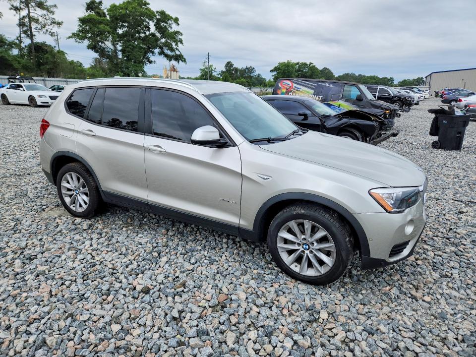 2017 BMW X3 VIN 5UXWX9C50H0T09205 COPART salvage auction — SIDE, Ga - Cert Of Title-Salvage, sold $2,100 on 2026-07-02 (photo 4)