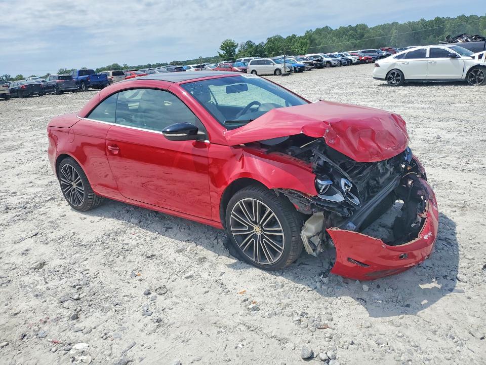 2014 Volkswagen Eos VIN WVWBW8AH8EV002082 COPART salvage auction — FRONT END, Ga - Cert Of Title-Salvage, sold $400 on 2026-07-27 (photo 4)