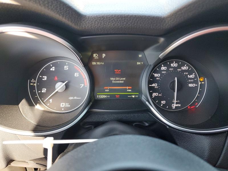 2018 Alfa romeo Stelvio VIN ZASFAKAN1J7B74253 COPART salvage auction — MINOR DENT/SCRATCHES, Fl - Certificate Of Title, sold $5,200 on 2026-07-29 (photo 9)