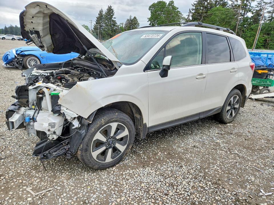 2018 Subaru Forester VIN JF2SJAJC8JH460564 COPART salvage auction — FRONT END, MT - CERTIFICATE OF TITLE, sold $1,550 on 2026-07-07 (photo 1)