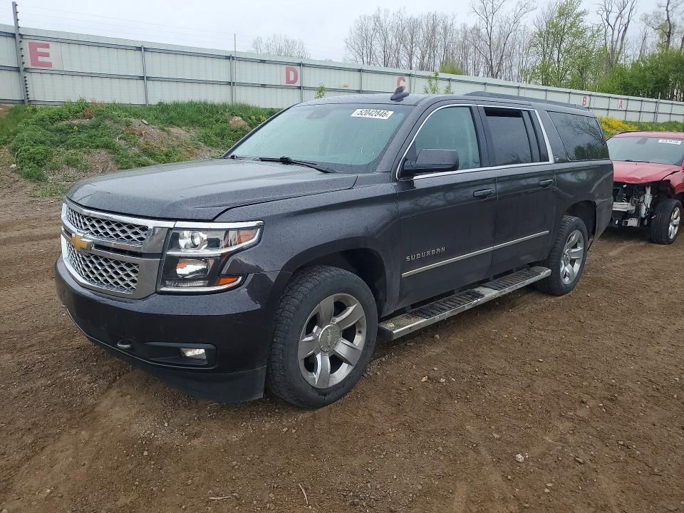 2018 Chevrolet Suburban 1500 VIN 1GNSKHKC7JR373761 COPART salvage auction — REAR END, Mi - Certificate Of Title, sold $6,200 on 2026-07-08 (photo 1)