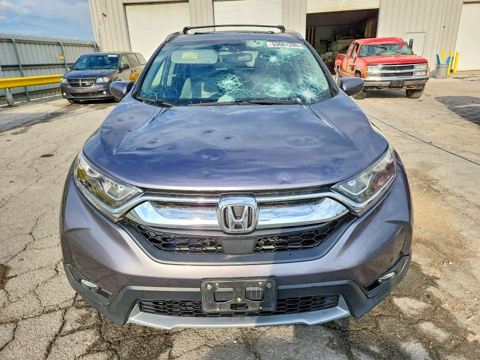 2018 Honda Cr-v VIN 7FARW2H82JE002397 COPART salvage auction — HAIL, Mo - Salvage Certificate Of Title, sold $6,600 on 2026-07-08 (photo 5)