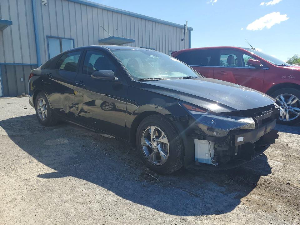 2021 Hyundai Elantra VIN 5NPLL4AGXMH016075 COPART salvage auction — FRONT END, Pa - Cert Of Title, sold $1,200 on 2026-07-24 (photo 4)