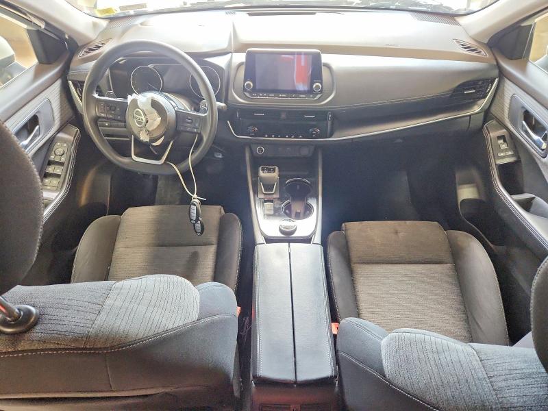 2021 Nissan Rogue VIN JN8AT3BB9MW204122 COPART salvage auction — FRONT END, Ny - Mv-907A Salvage Certificate, sold $3,000 on 2026-07-20 (photo 8)