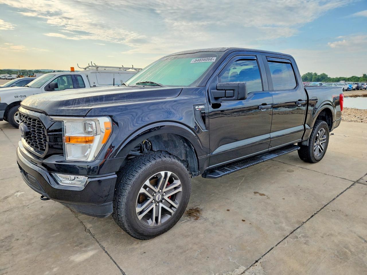2021 Ford F-150 Lightning VIN 1FTEW1EP9MFB93316 COPART salvage auction — Hail, TX - CERTIFICATE OF TITLE, sold $10,100 on 2026-07-09 (photo 1)