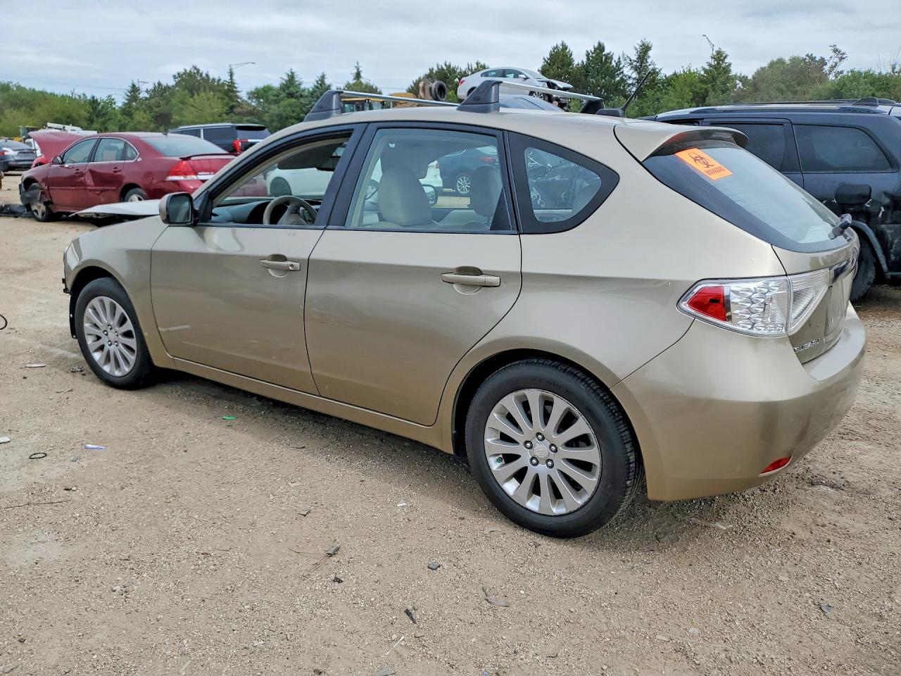 2008 Subaru Impreza VIN JF1GH61628H810262 COPART salvage auction — Front End, IL - SALVAGE CERTIFICATE, sold $325 on 2026-07-02 (photo 2)