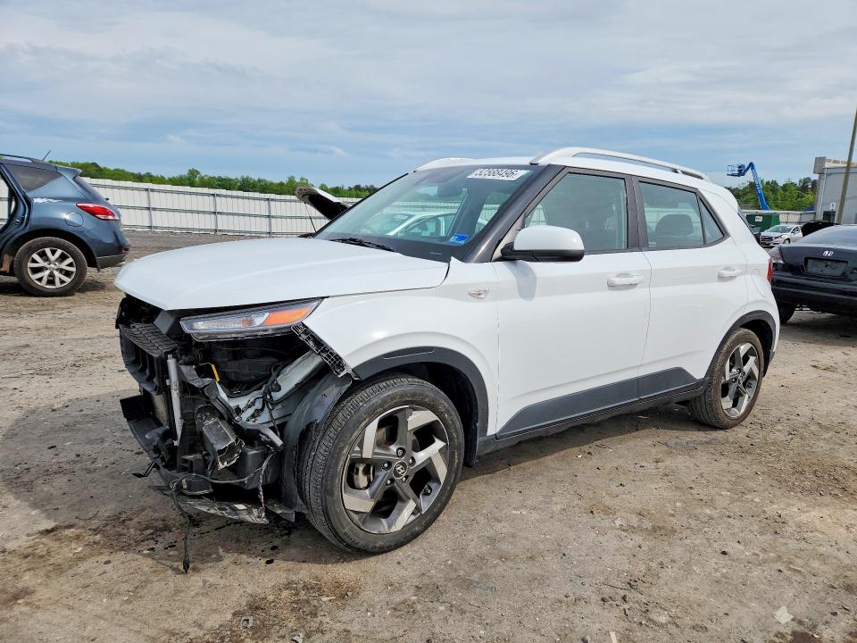 2022 Hyundai Venue VIN KMHRC8A37NU143707 COPART salvage auction — FRONT END, Va - Cert Of Title - Salvage, sold $3,200 on 2026-07-08 (photo 1)