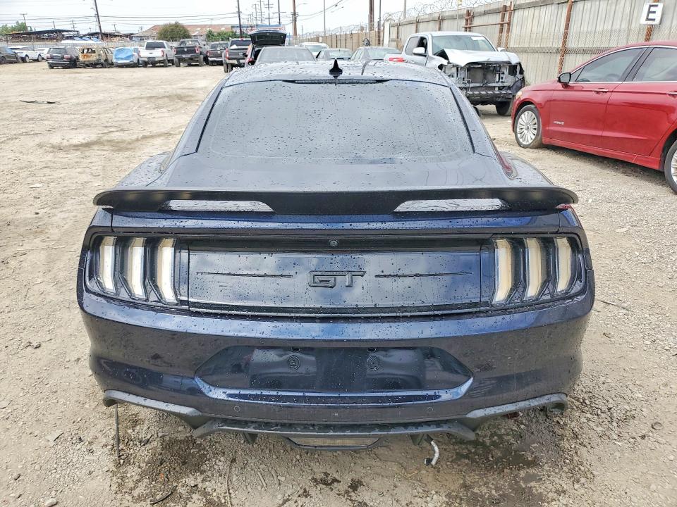 2021 Ford Mustang VIN 1FA6P8CF5M5153038 COPART salvage auction — FRONT END, Ca - Salvage Certificate, sold $14,400 on 2026-07-02 (photo 6)
