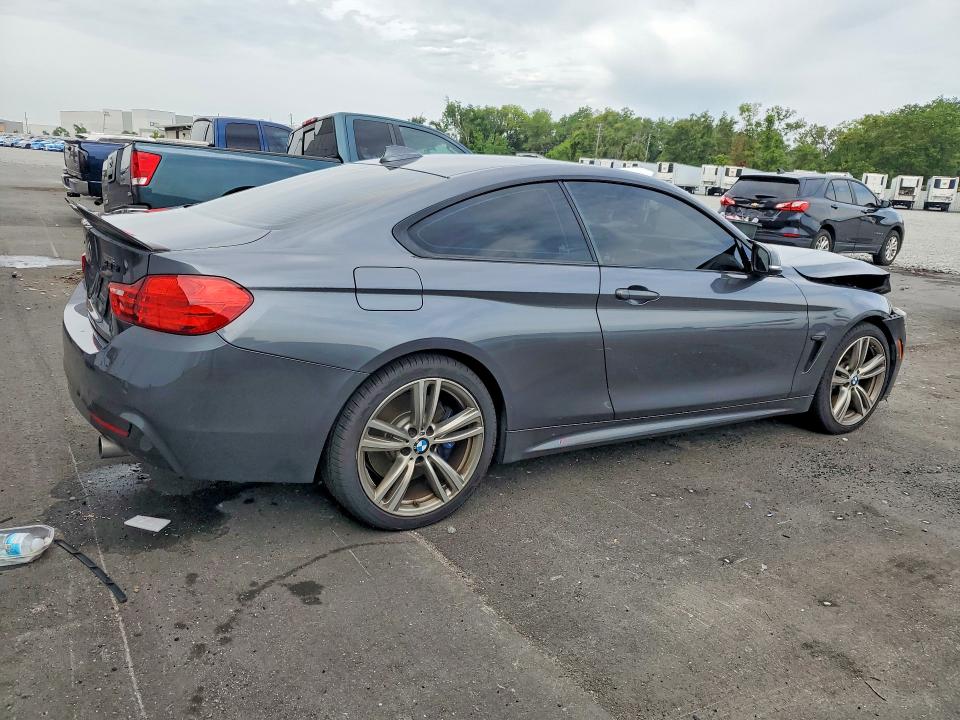 2014 BMW 4er VIN WBA3R5C54EK187873 COPART salvage auction — FRONT END, Fl - Cert Of Title Slvg Rebuildable, sold $2,950 on 2026-07-20 (photo 3)