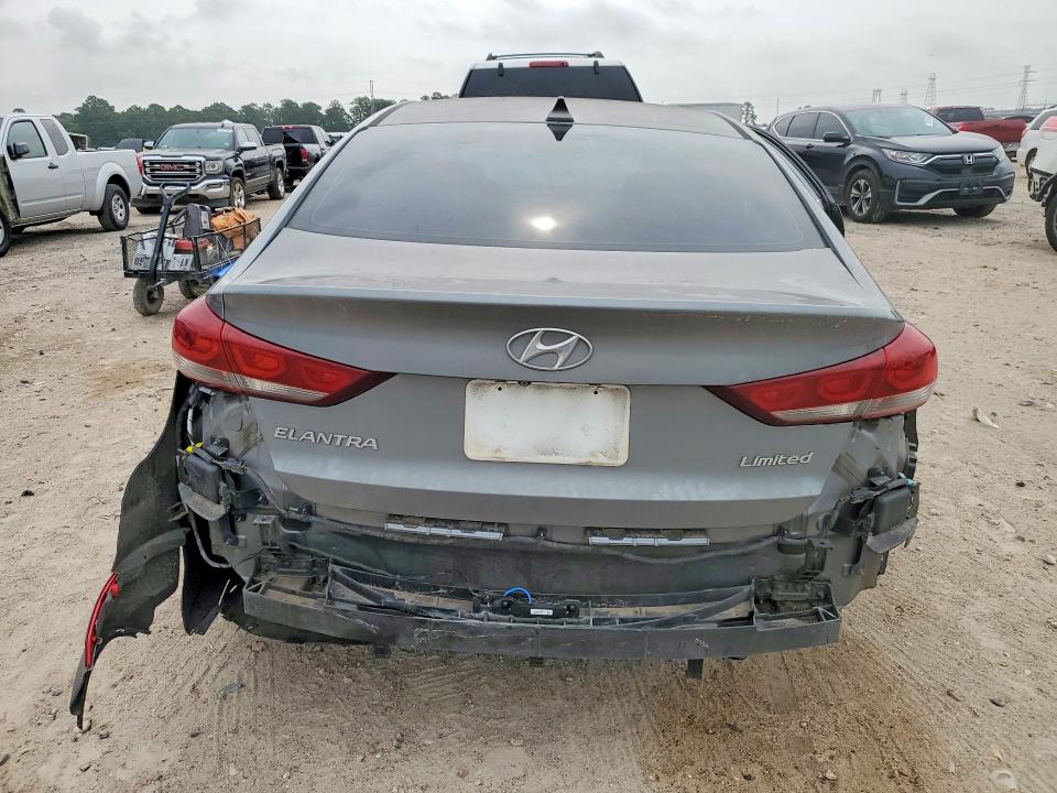 2018 Hyundai Elantra VIN KMHD84LF7JU451496 COPART salvage auction — SIDE, Tx - Salvage Vehicle Title, sold $2,250 on 2026-07-21 (photo 6)