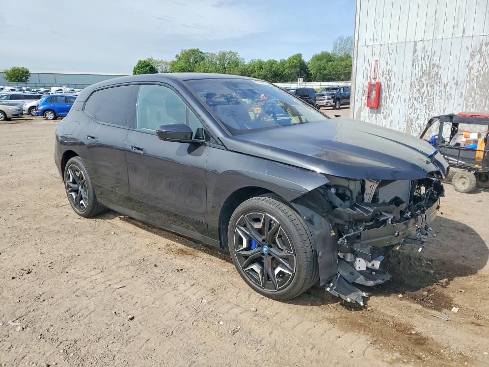 2024 BMW Ix VIN WB523CF08RCR09278 COPART salvage auction — REJECTED REPAIR, Mi - Cert Of Title-Salvage Vehicle, sold $200 on 2026-07-29 (photo 4)