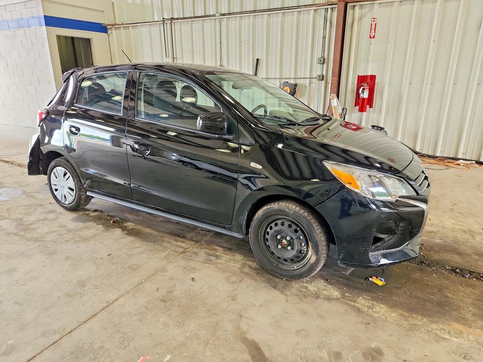 2024 Mitsubishi Mirage VIN ML32AUHJ2RH037627 COPART salvage auction — ALL OVER, Va - Cert Of Title - Salvage, sold $275 on 2026-07-31 (photo 4)