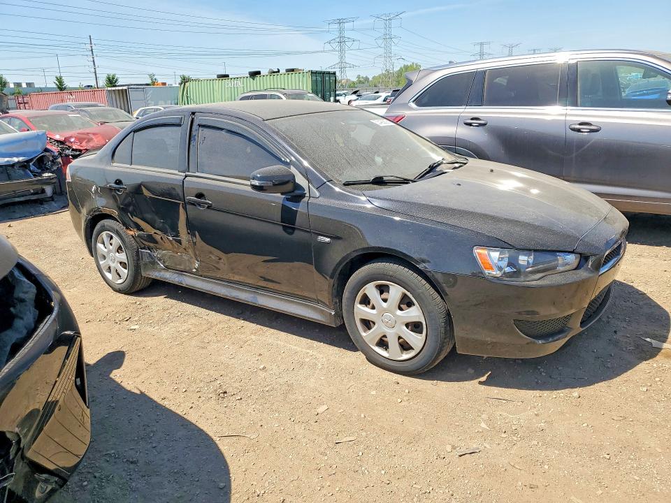 2015 Mitsubishi Lancer VIN JA32U2FU9FU020640 COPART salvage auction — SIDE, Il - Salvage Certificate, sold $425 on 2026-07-07 (photo 4)