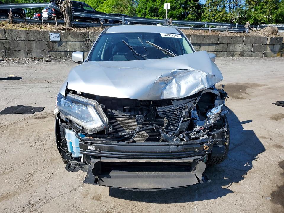 2017 Nissan Rogue VIN JN8AT2MV3HW250357 COPART salvage auction — FRONT END, Ct - Cert Of Title-Salvage, sold $450 on 2026-07-07 (photo 5)