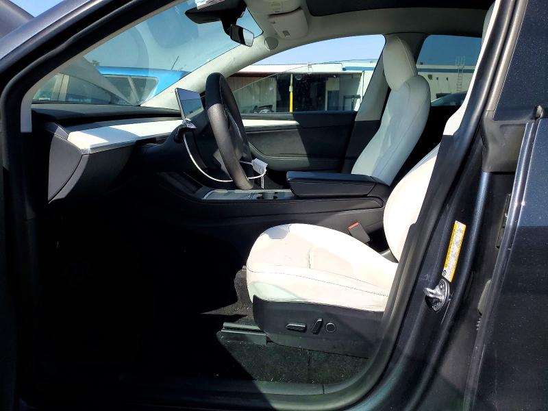 2022 Tesla Model y VIN 7SAYGAEE1NF558671 COPART salvage auction — FRONT END, CA, sold $12,200 on 2026-10-08 (photo 7)