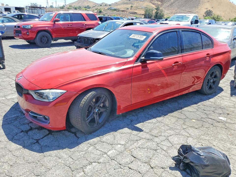 2012 BMW 3er VIN WBA3A9C50CF077701 COPART salvage auction — MECHANICAL, Ca - Salvage Certificate, sold $1,700 on 2026-07-16 (photo 1)