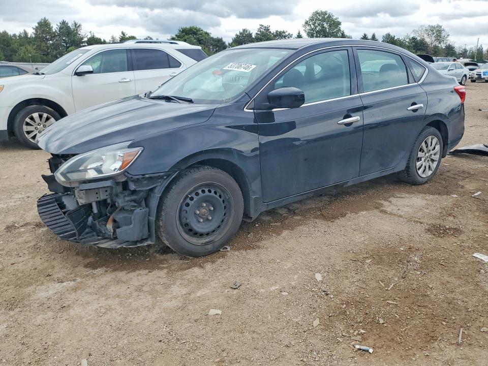 2018 Nissan Sentra VIN 3N1AB7AP6JY210471 COPART salvage auction — FRONT END, Il - Salvage Certificate, sold $950 on 2026-07-09 (photo 1)
