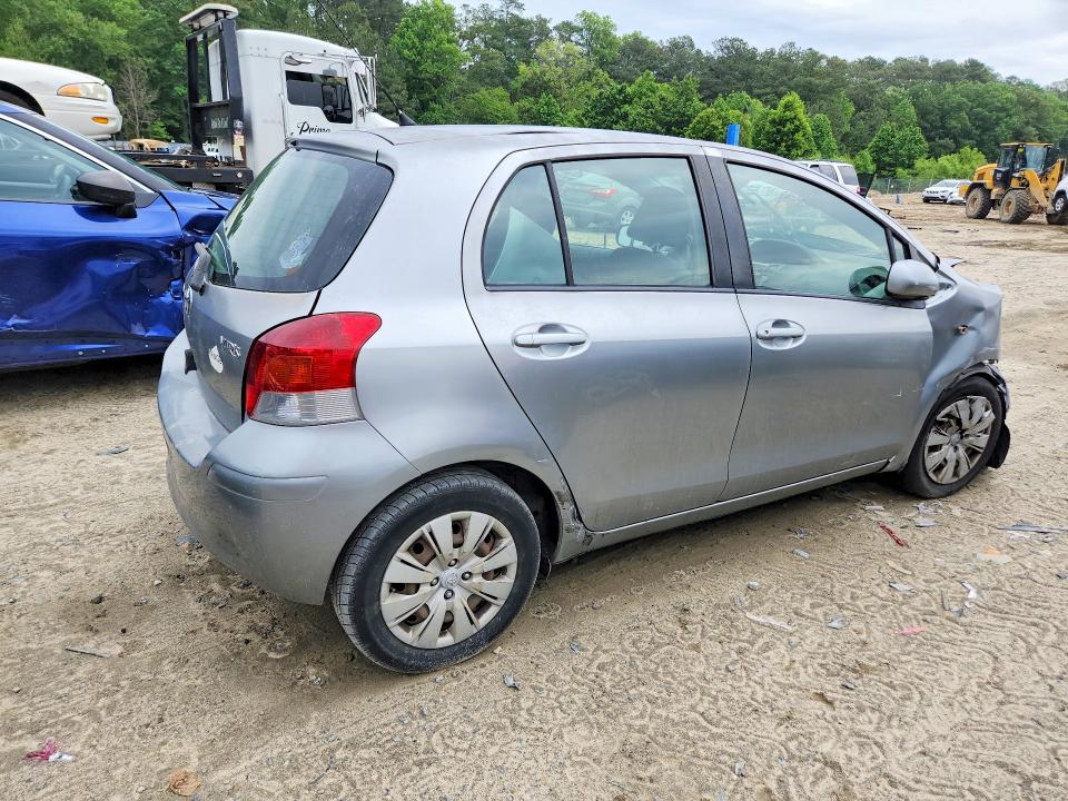 2011 Toyota Yaris VIN JTDKT4K35B5327353 COPART salvage auction — FRONT END, Md - Cert Of Salvage > 75% Damage, sold $625 on 2026-07-14 (photo 3)