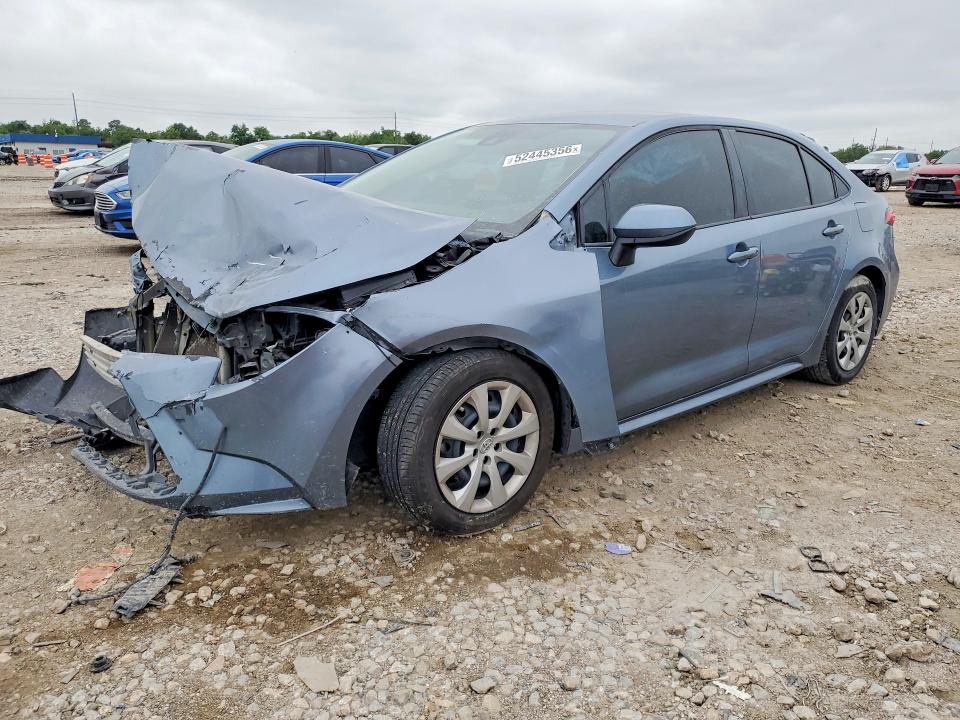 2020 Toyota VIN 5YFEPRAE7LP025035 COPART salvage auction — FRONT END, Tx - Salvage Vehicle Title, sold $1,550 on 2026-07-09 (photo 1)