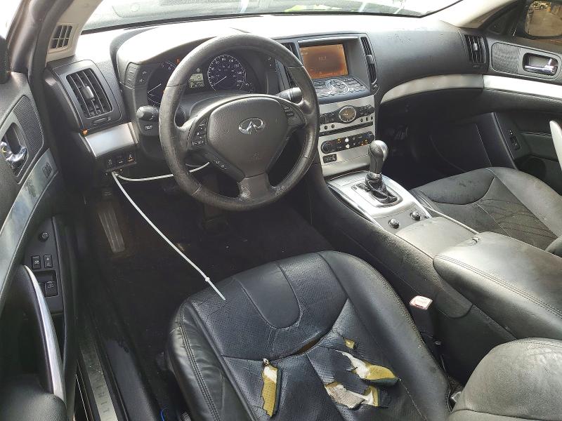 2013 Infiniti G VIN JN1CV6EK0DM923964 COPART salvage auction — FRONT END, FL - CERT OF TITLE SLVG REBUILDABLE, sold $800 on 2026-07-02 (photo 8)