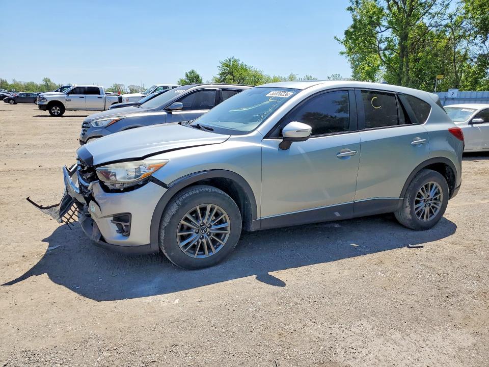 2016 Mazda Cx-5 VIN JM3KE4CY8G0666687 COPART salvage auction — FRONT END, Salvage Title, sold $525 on 2026-07-28 (photo 1)