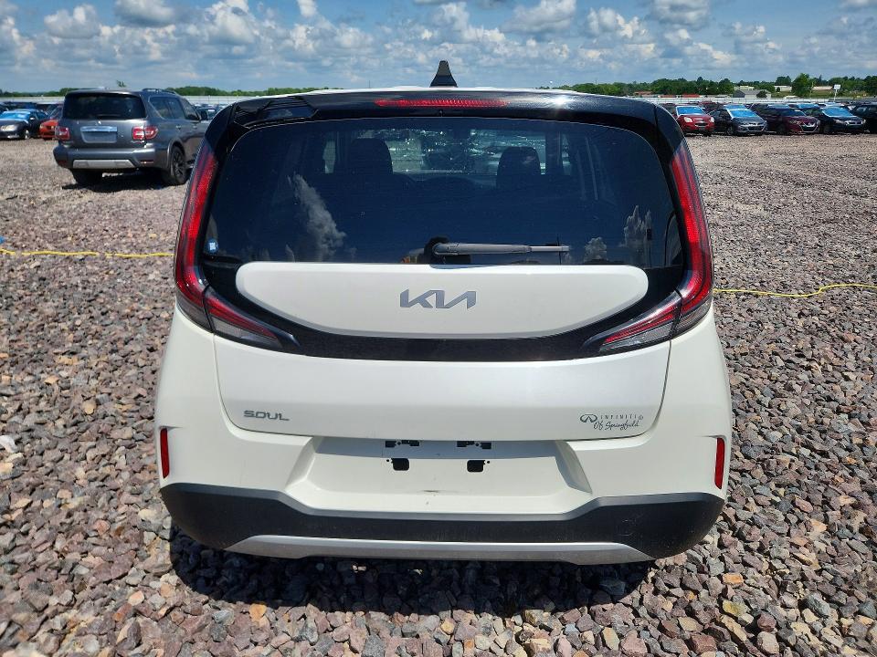 2024 Kia Soul VIN KNDJ23AU8R7233890 COPART salvage auction — HAIL, Mo - Certificate Of Title, sold $7,200 on 2026-07-22 (photo 6)