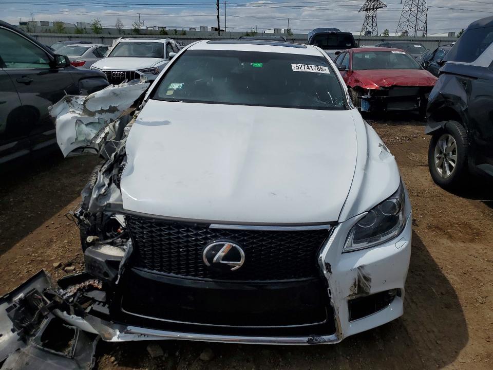 2015 Lexus VIN JTHCL5EF8F5023762 COPART salvage auction — FRONT END, Il - Salvage Certificate, sold $2,100 on 2026-07-02 (photo 5)
