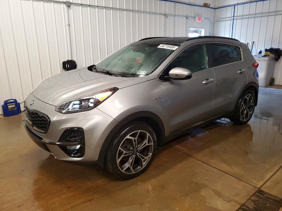 2020 Kia Sportage VIN KNDPRCA64L7717926 COPART salvage auction — REAR END, Pa - Certificate Of Salvage, sold $2,950 on 2026-07-08 (photo 1)