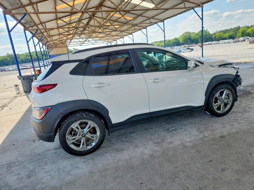 2023 Hyundai Kona VIN KM8K6CAB2PU962906 COPART salvage auction — FRONT END, Ga - Cert Of Title-Salvage Court Or, sold $2,100 on 2026-07-02 (photo 3)