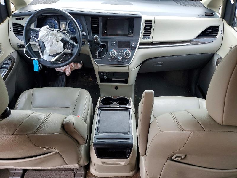 2015 Toyota Sienna VIN 5TDYK3DC0FS651525 COPART salvage auction — FRONT END, Tx - Salvage Vehicle Title, sold $1,350 on 2026-07-10 (photo 8)