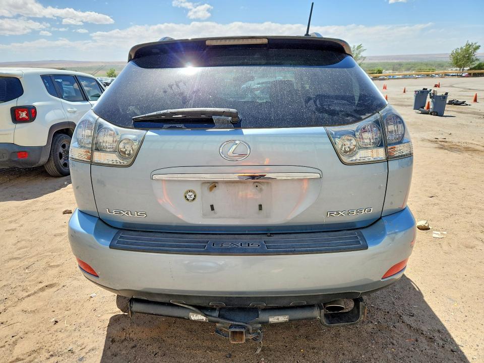 2004 Lexus Rx VIN JTJHA31U340058836 COPART salvage auction — FRONT END, Nm - Cert Of Title-Salvage, sold $875 on 2026-07-27 (photo 6)