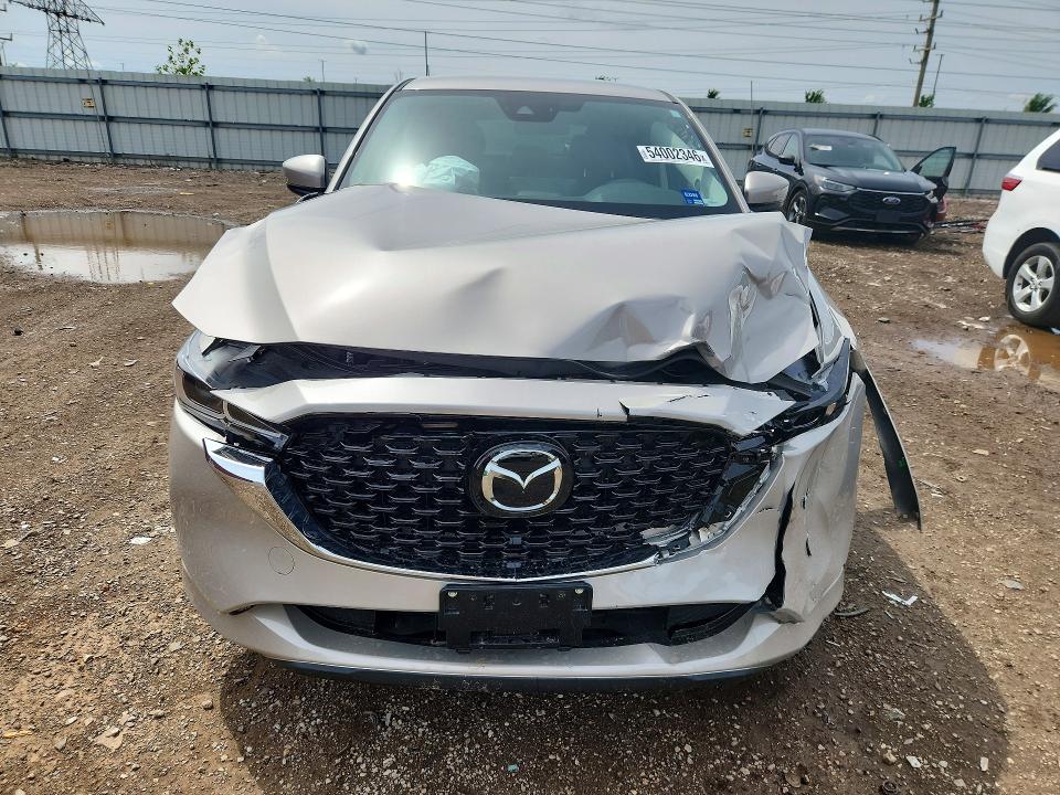 2025 Mazda Cx-5 VIN JM3KFBBL6S0551408 COPART salvage auction — FRONT END, Il - Salvage Certificate, sold $8,000 on 2026-07-14 (photo 5)